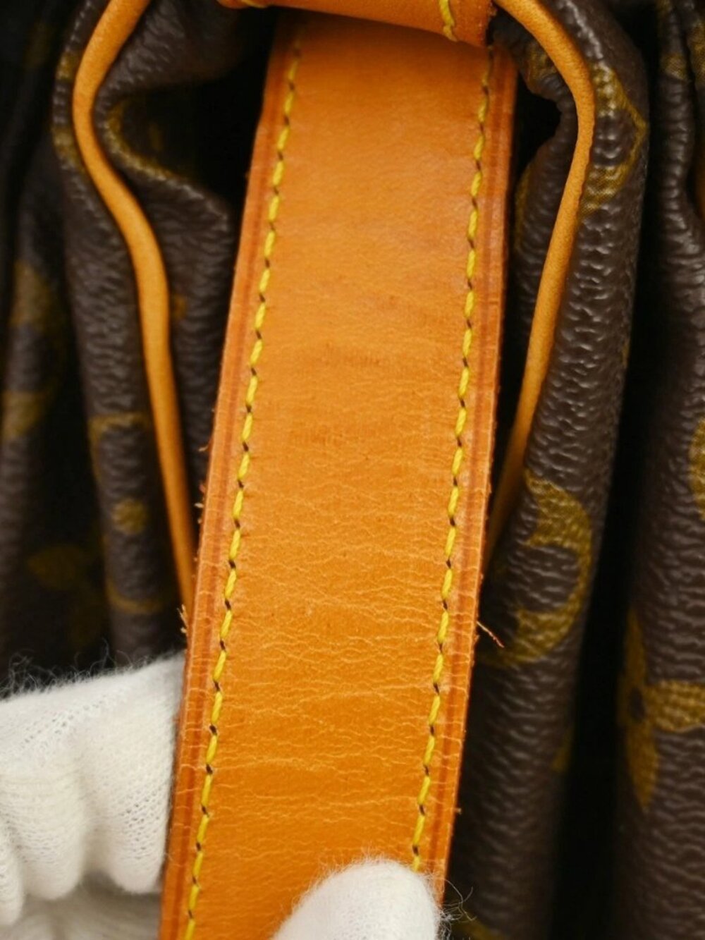 LOUIS VUITTON SAUMUR 35 SHOULDER BAG MONOGRAM M42254 AR0945 YQ07876 - Picture 13 of 14